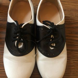 Black&White Oxford Shoes Halloween, 50’s Costume